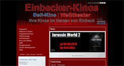 Desktop Screenshot of einbecker-kinos.de
